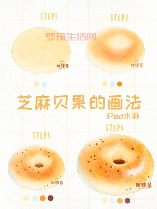 自制美味贝果教程，手把手教你做出网红面包！
