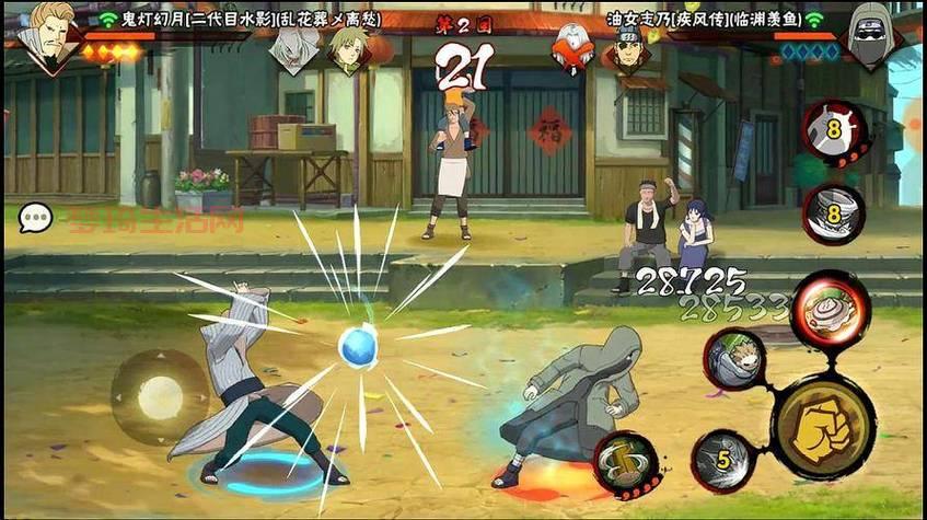 火影忍者羁绊2.3无cd，技能随便放，就是这么爽！