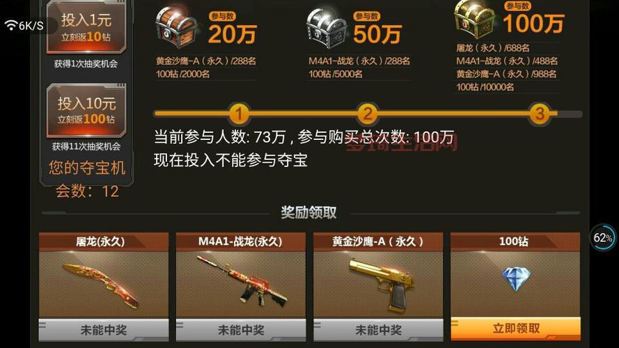 穿越火线财富值活动奖励有哪些？参与就能领取！