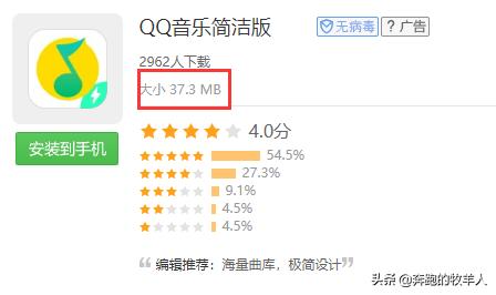 QQ音乐官方推出简洁版,没有花里胡哨,超小体积 QQ音乐官方推出简洁版,没有花里胡哨,超小体积