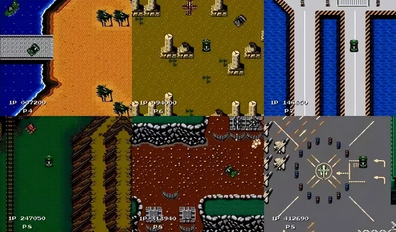 赤色要塞 FC 版本 _ 赤色要塞 街机版历史 _家庭游戏机 推荐