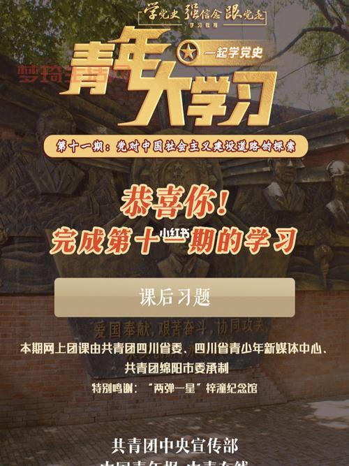 青年大学习第十一季特辑答案是什么？题目答案汇总！