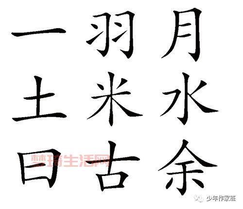 一羽月土米水日古余是什么
