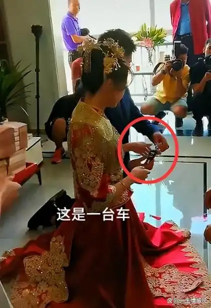 福建百万陪嫁婚礼_新娘父亲大手笔陪嫁别墅存款_福建泉州震惊世界的婚礼