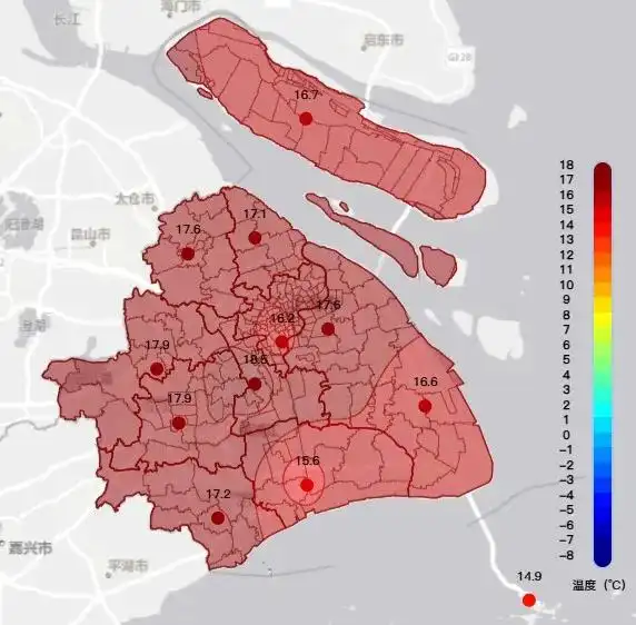 全国多地上演气温“过山车”_上海寒潮预警_上海大风蓝色预警