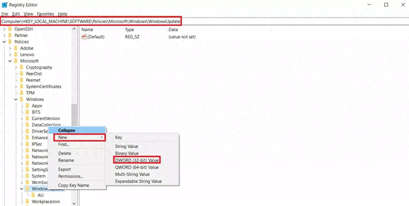 微软官方科普:简单修改注册表即可禁止Win 10功能更新下载 微软官方科普:简单修改注册表即可禁止Win 10功能更新下载