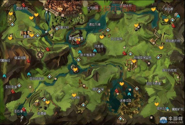 激战2地图探索度怎么100%？这份攻略请收好！