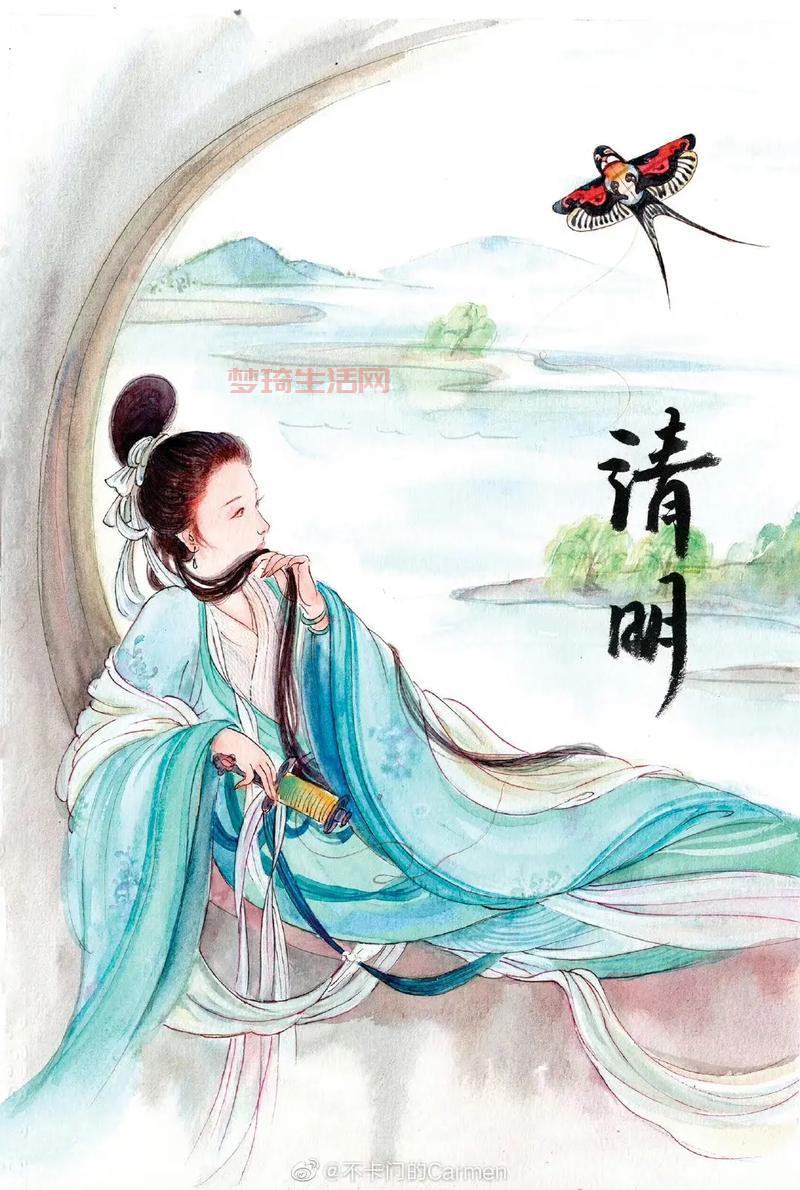 想知道古人在清明节怎么放风筝吗？看这里！