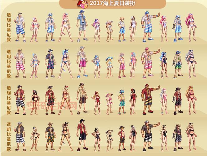 dnf2012夏日套外观一览，满满的都是回忆！