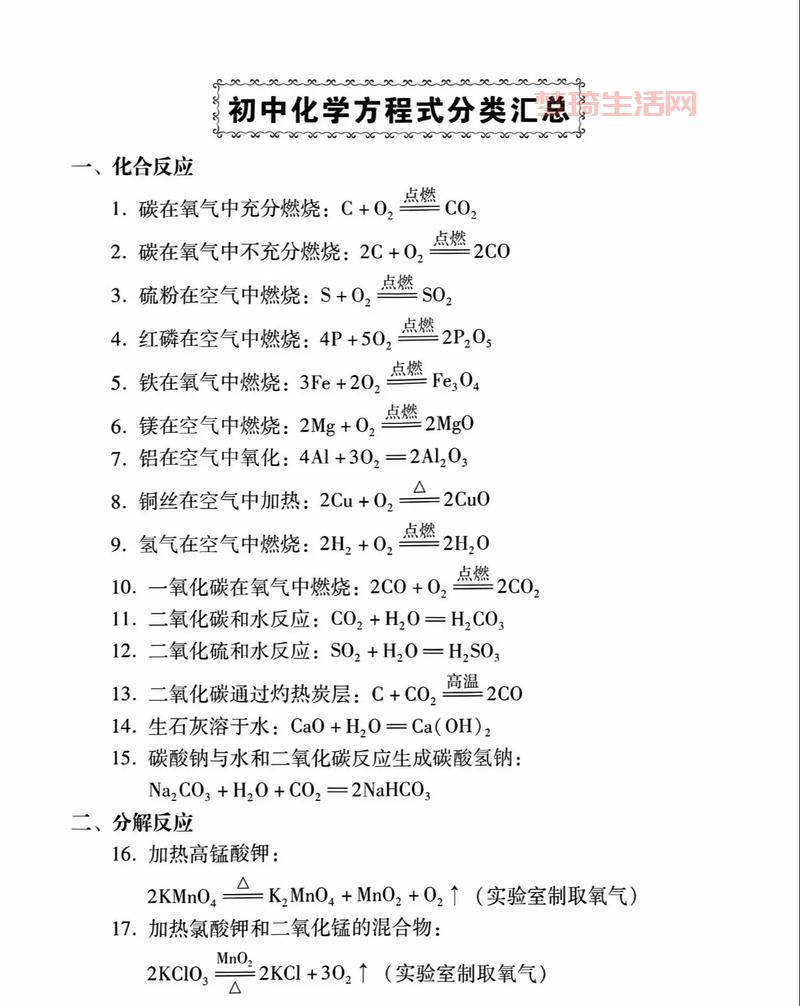 高锰酸钾制氧气反应方程式怎么写？初中化学知识讲解！