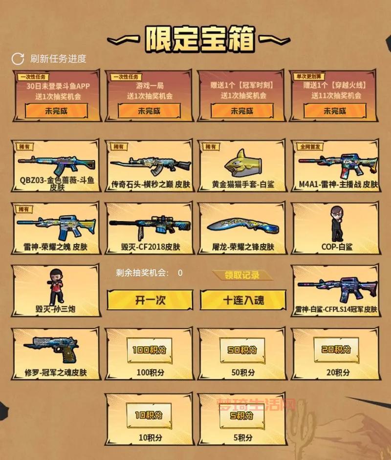 穿越火线官方活动有哪些？最新福利领取攻略！
