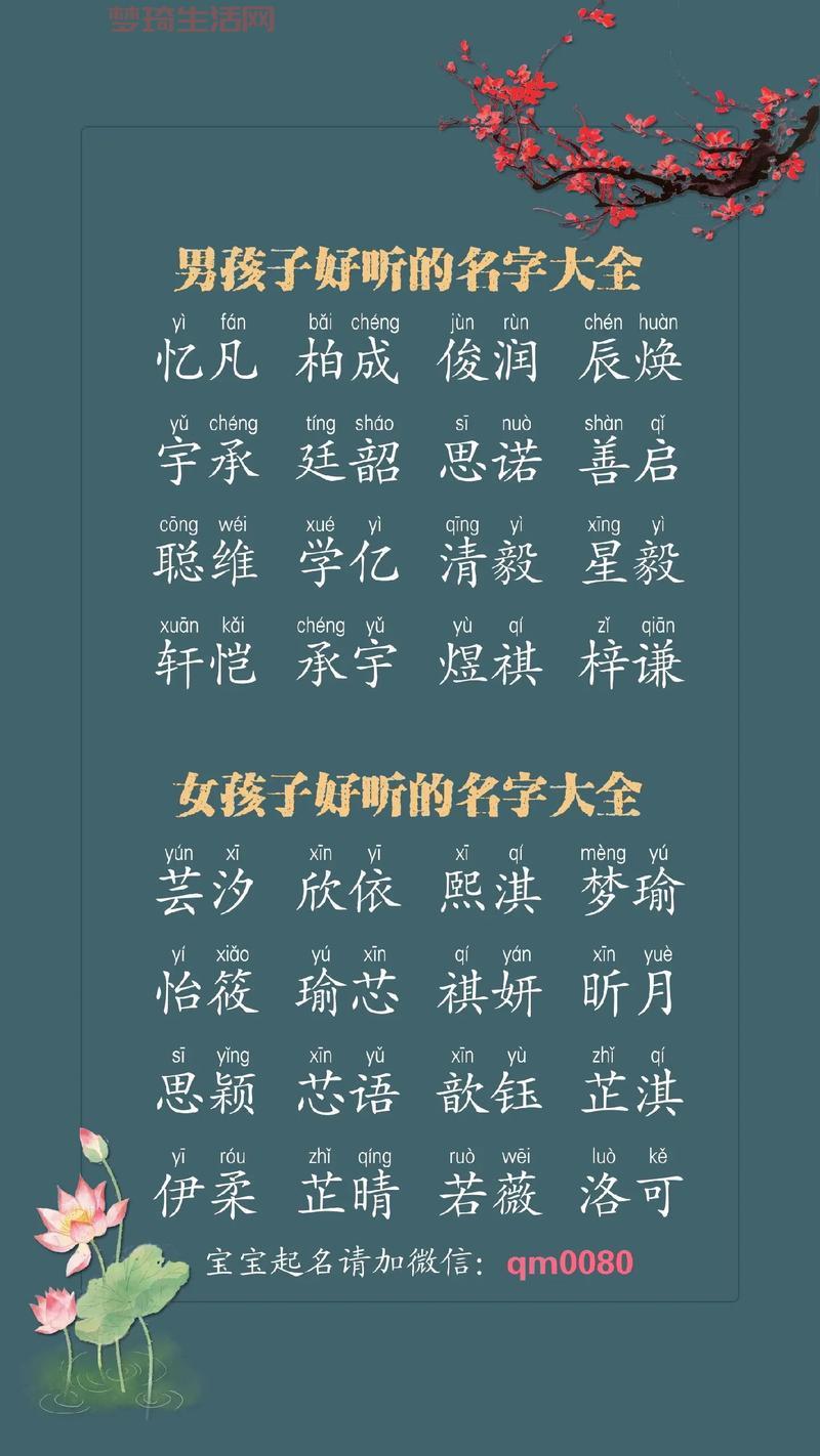 想要一个梦幻名字？这几个起名技巧必须知道！