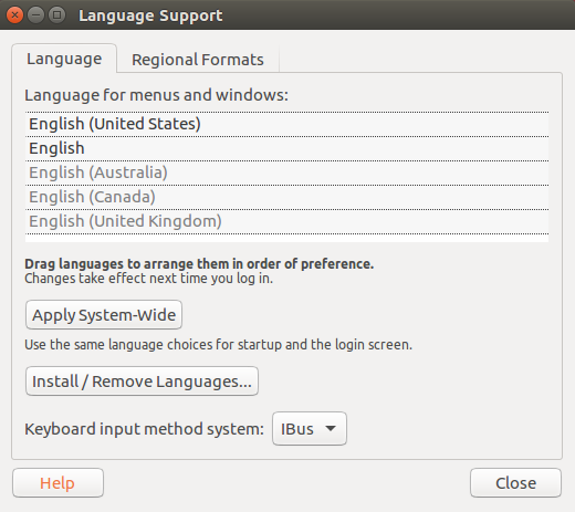 ubuntu16中文系统设置_安装中文输入法ibus-pinyin_华为w1印尼版如何下载中文输入法