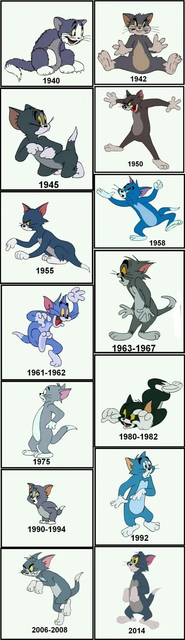 《猫和老鼠》冷知识，总计14个版本，你都看过几版？
