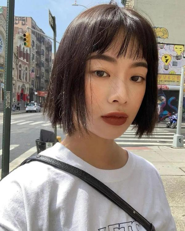 胖脸适合的发型图片_适合剪短发的脸型特征_短发造型推荐