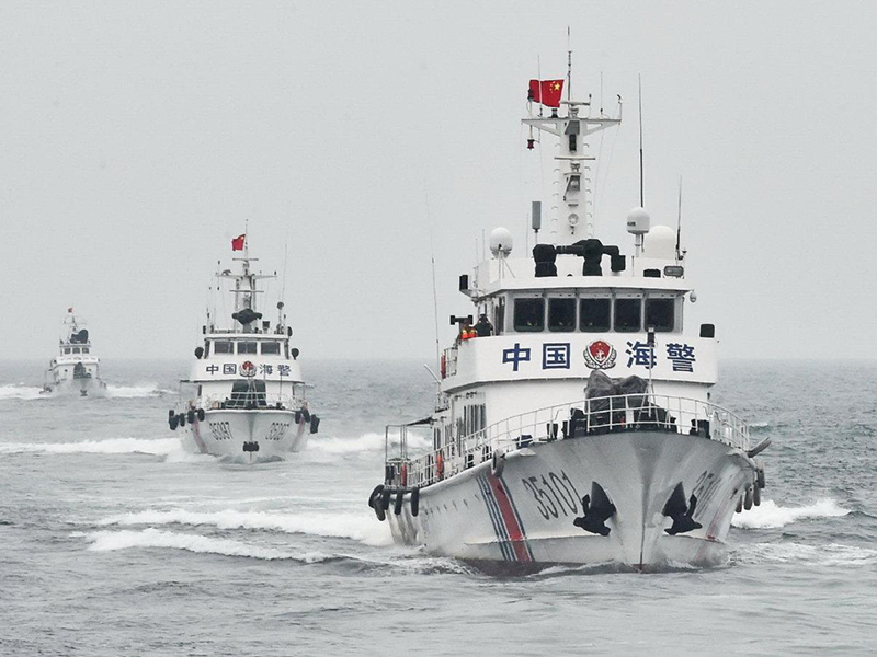 《海警法》施行后首次，中国海警船巡航钓鱼岛，日本表示强烈抗议