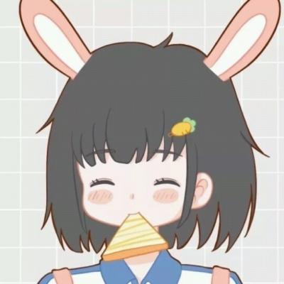 可爱画风的情侣头像