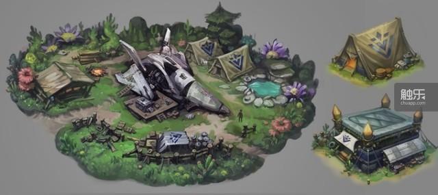 《星球探险家》设定图
