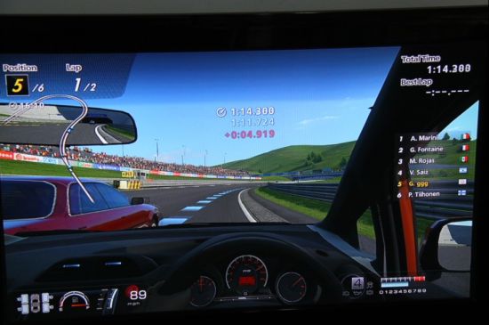 GT赛车6游戏 玩家画面