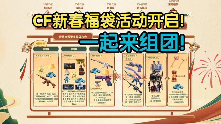 cf游戏活动有哪些？最新福利礼包看这里！