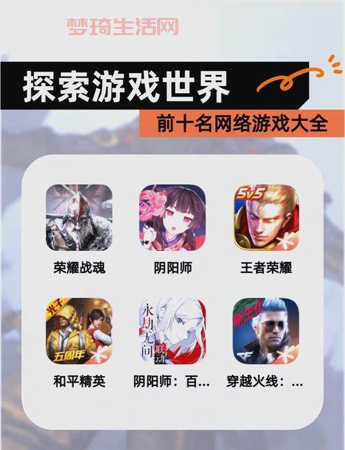 世界网络游戏排名大洗牌！哪些游戏成为新宠儿？