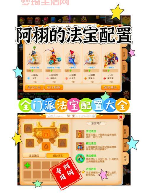 梦幻西游法宝材料摆放位置图解，一看就懂的教程！