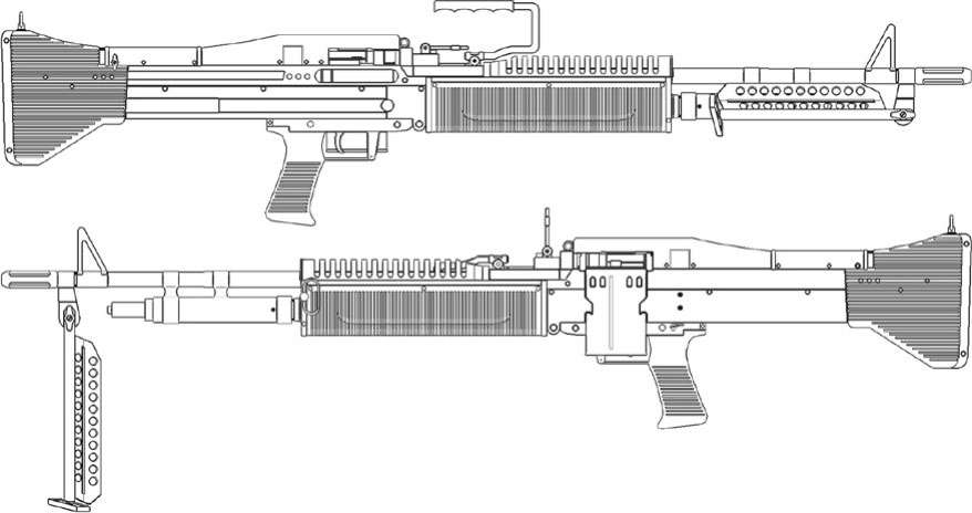 M60通用机枪性能解析_m60e3_M60通用机枪研发历史