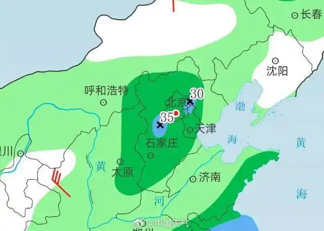 河北暴雨预警_华北强降雨预报_河北暴雨预警