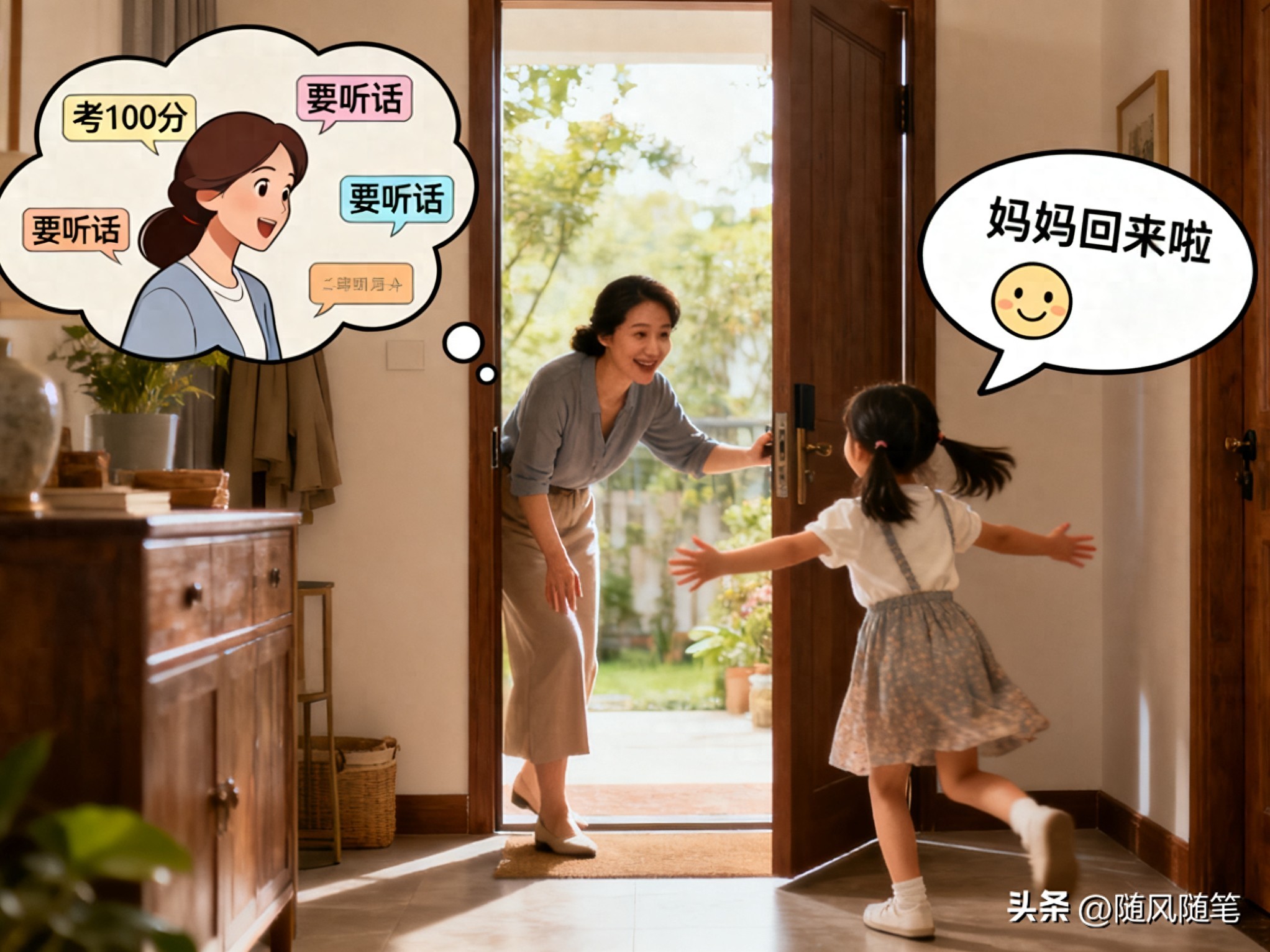 《那天，我骂哭了她，然后读到了一段话……》