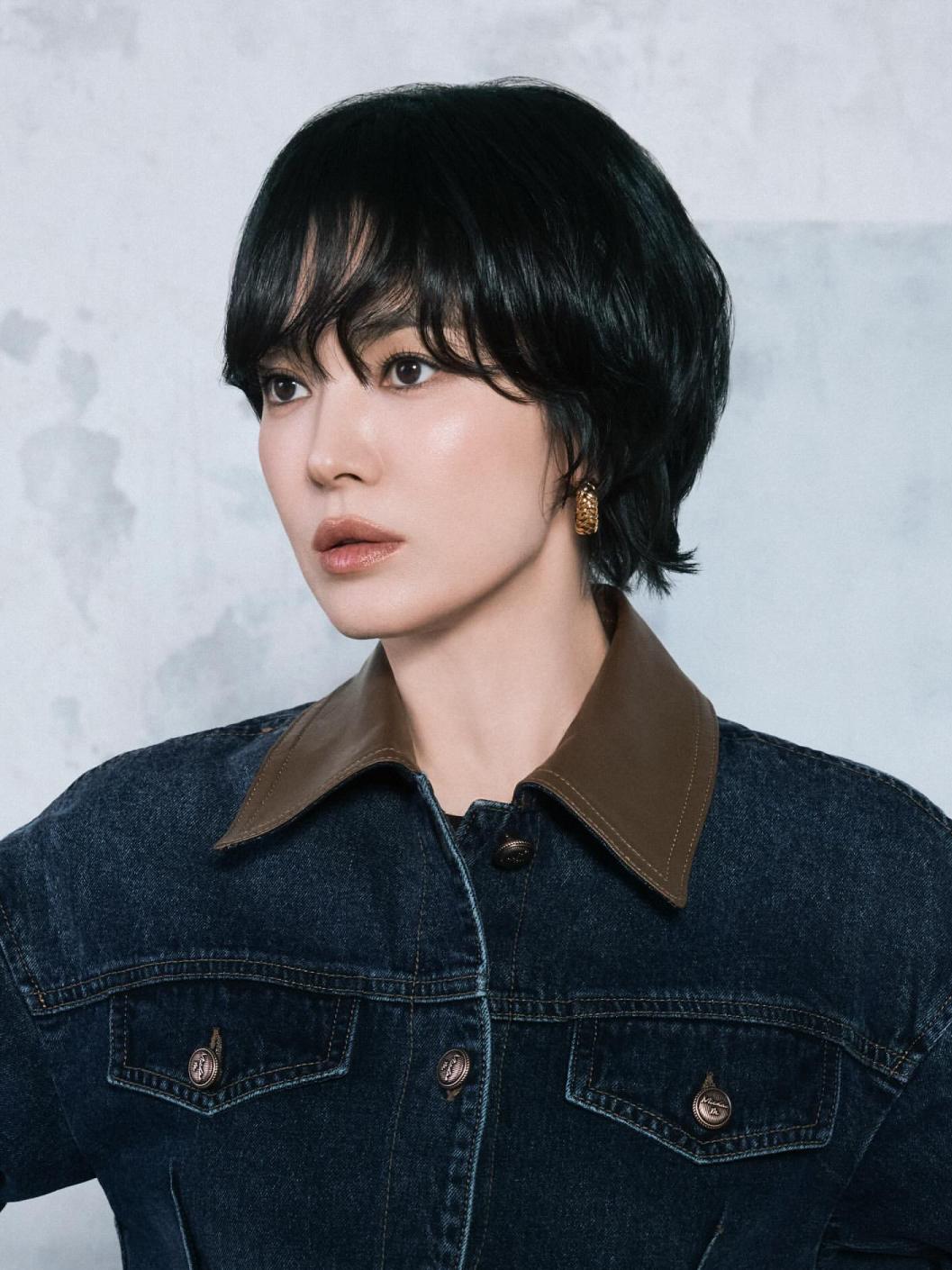 宋慧乔短发造型_女明星短发造型_明星发型