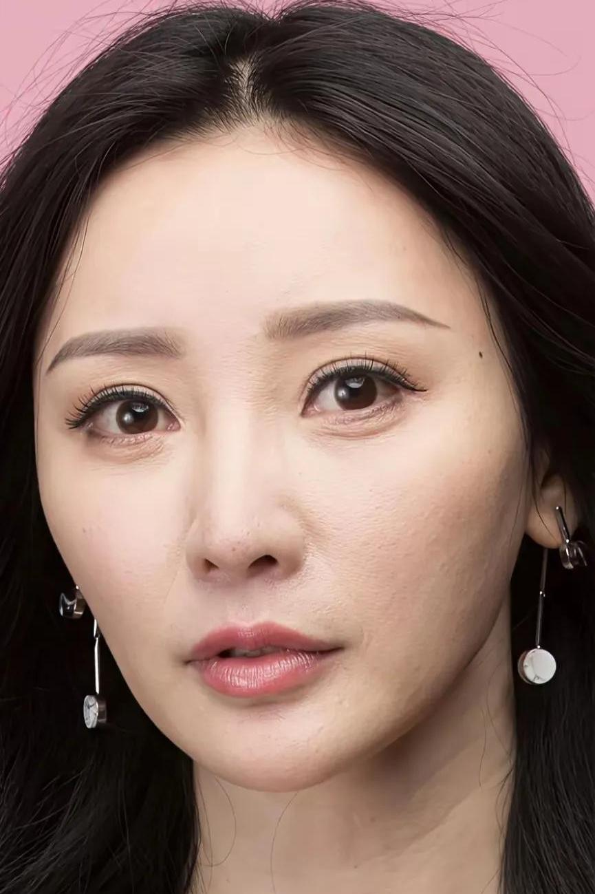 明星发型_精修图VS生图对比_明星生图真实长相