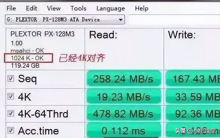 固态硬盘4k对齐的重要性_装了系统还能4k对齐吗_固态硬盘4k对齐装系统顺序