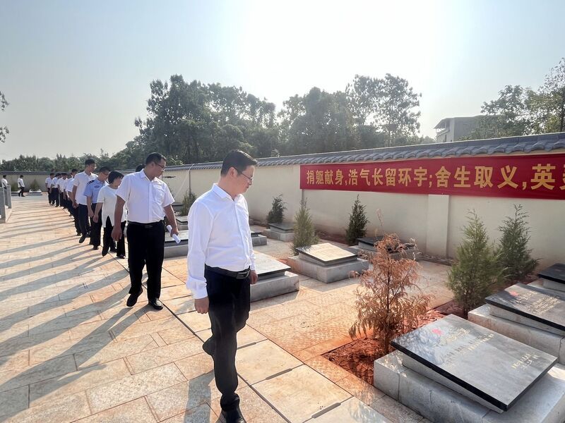 阳新革命烈士陵园_阳新抗战史_阳新为烈士画像活动