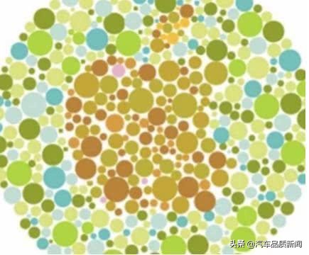 色盲不能考驾照的检测图_驾校色盲检测图_检测色盲的图片