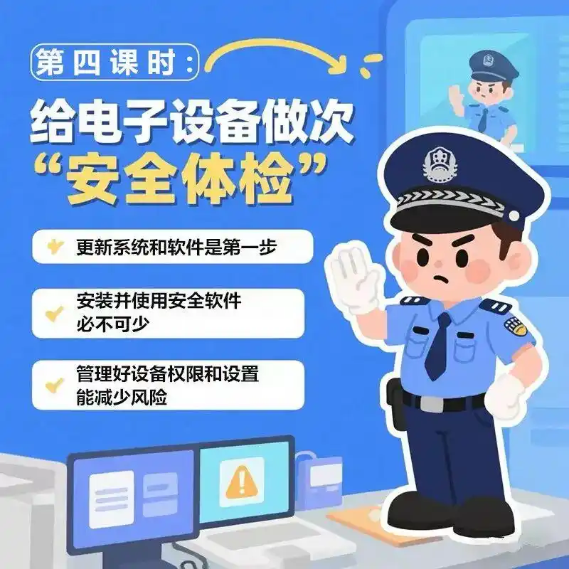 假期网络陷阱防范_暑期网络安全风险_网警提醒：假期过半安全不松懈