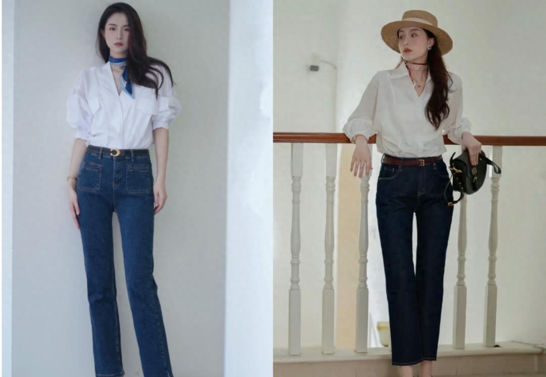 最新款牛仔裤_宽松牛仔裤_微喇牛仔裤