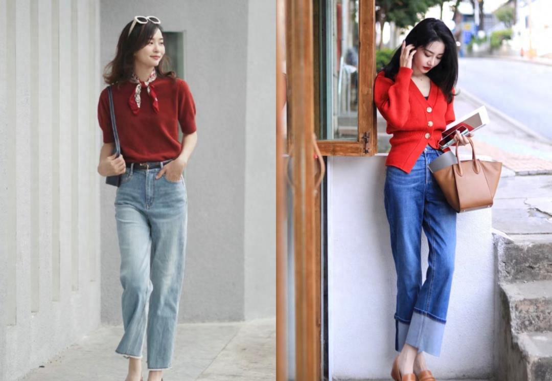 最新款牛仔裤_微喇牛仔裤_宽松牛仔裤