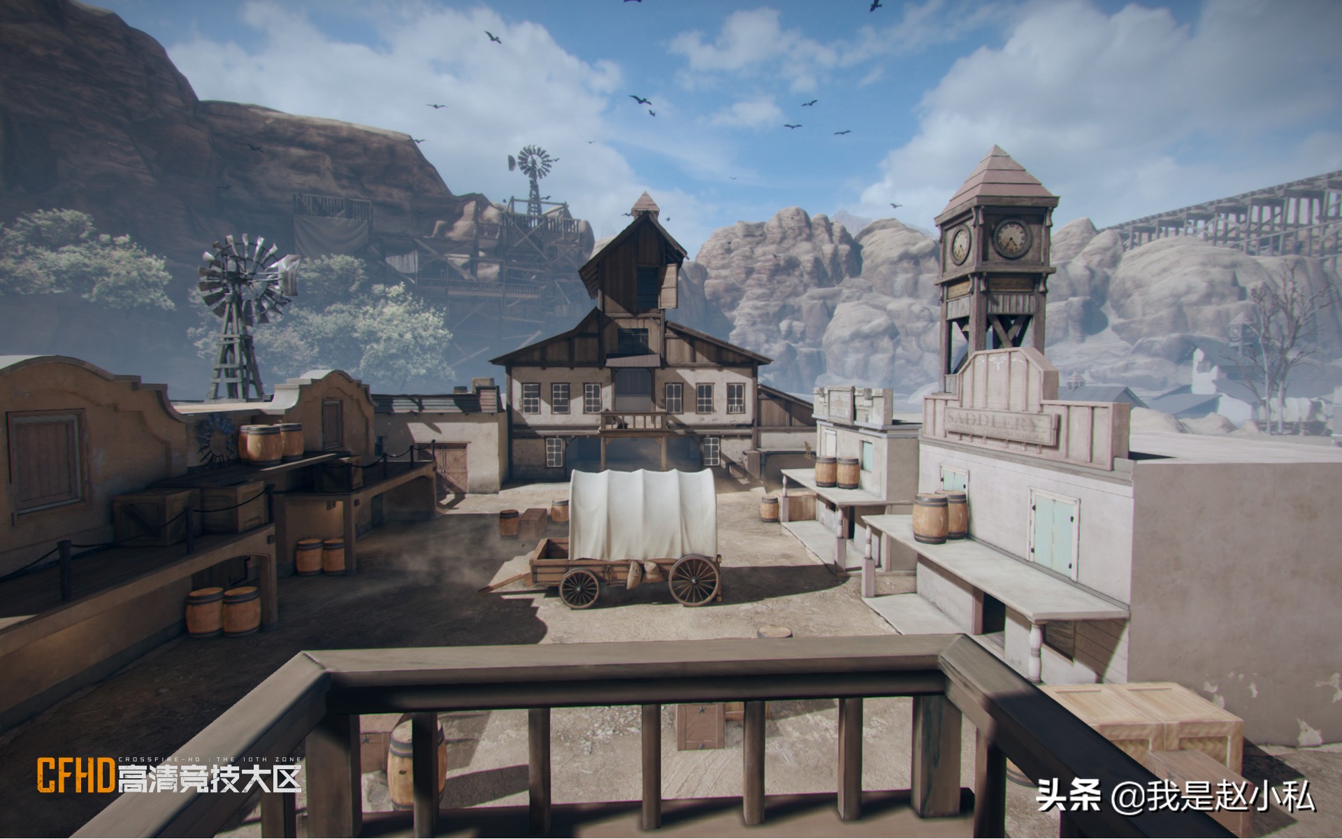 CFHD场景精度提升_单机版cf_CFHD银色换大炮