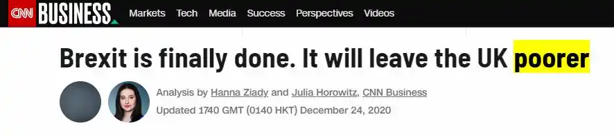 英国脱欧新闻一句话_英国脱欧协议_鲍里斯·约翰逊脱欧声明