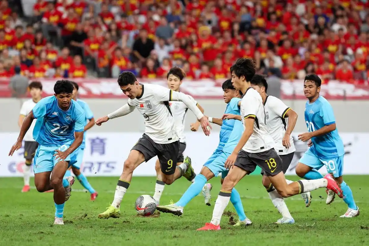 王钰栋替补登场独造5球，中国U22男足10-0马里亚纳群岛