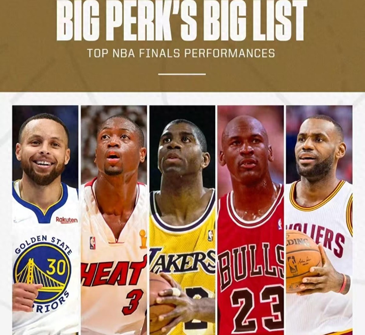 美媒评NBA史上含金量最高的5个总决赛MVP：06年韦德仅排第四！