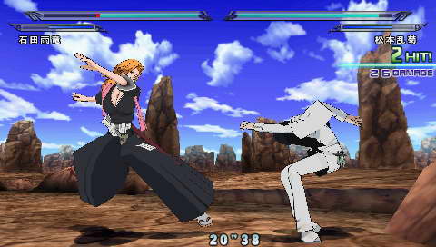 Bleach死神：炙热之魂6_死神Bleach：灵魂升温6_死神游戏psp