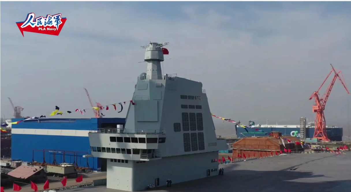 福建舰将成南海“定海神针”_福建舰 电磁弹射 8万吨级航母