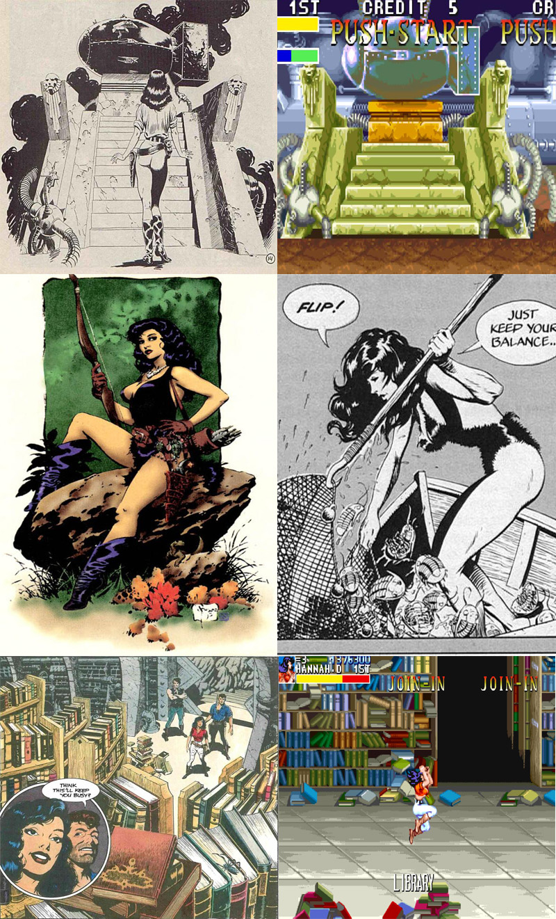 恐龙快打游戏场景原型_恐龙快打漫画剧情_恐龙快打街机版下载