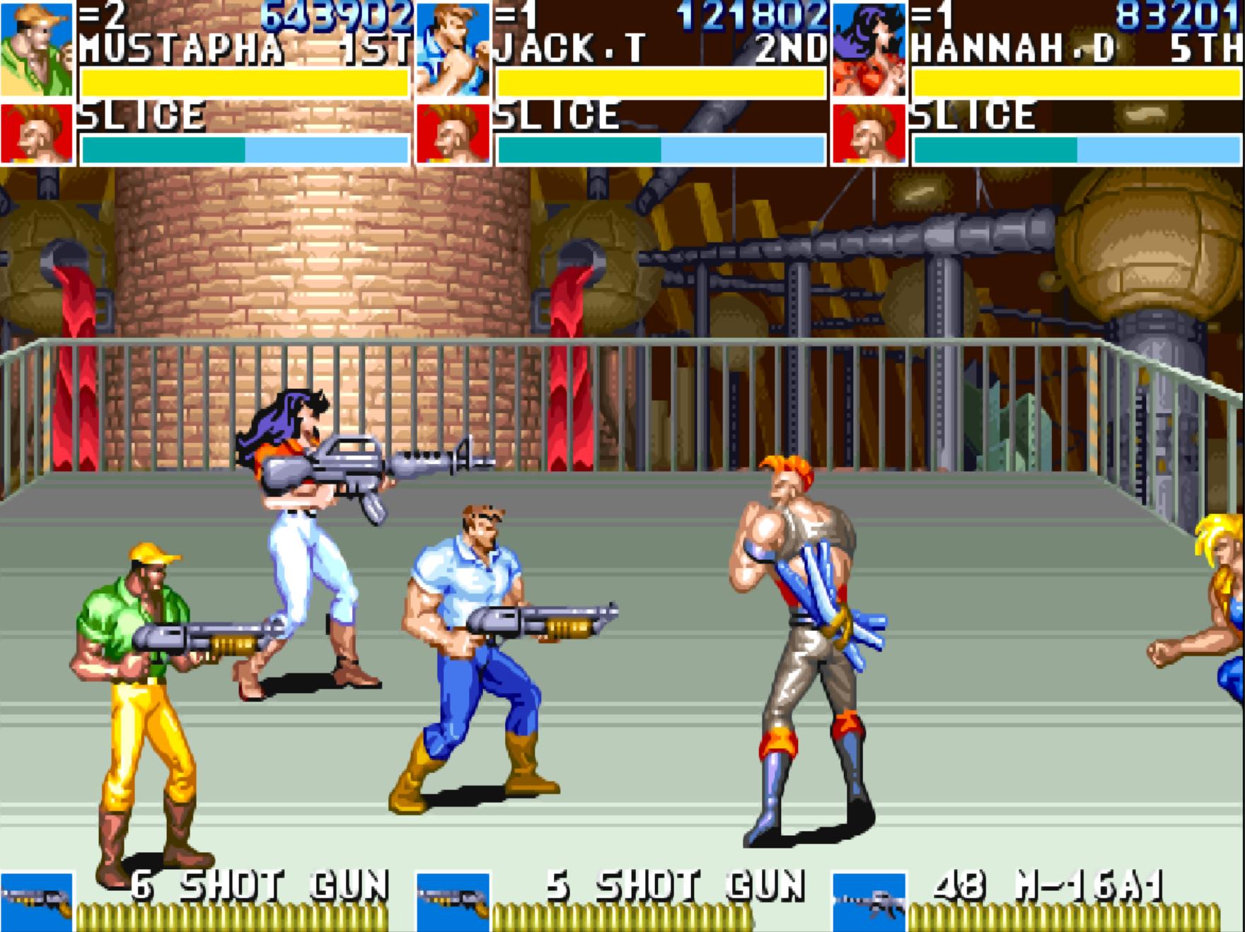 模拟器原版伤害差异_恐龙快打街机版下载_街机游戏盗版伤害对比