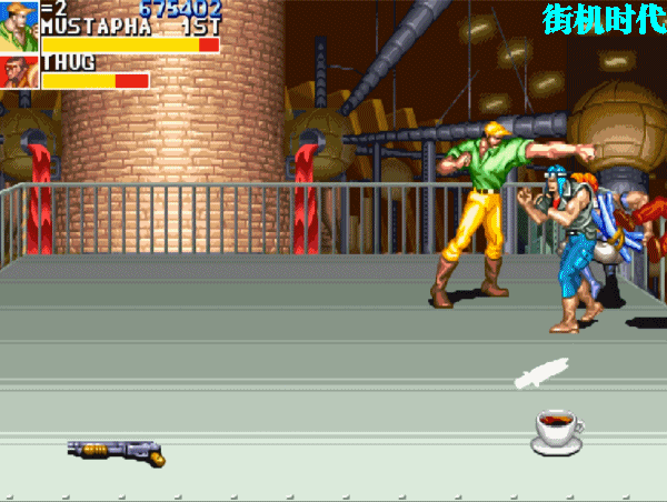 街机游戏盗版伤害对比_模拟器原版伤害差异_恐龙快打街机版下载