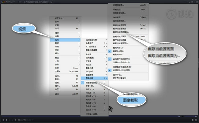 视频截图方法