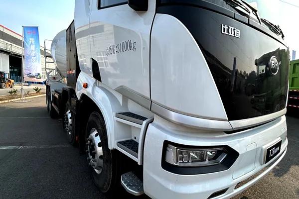 比亚迪T31混凝土搅拌车_搅拌车图片_纯电混凝土搅拌车