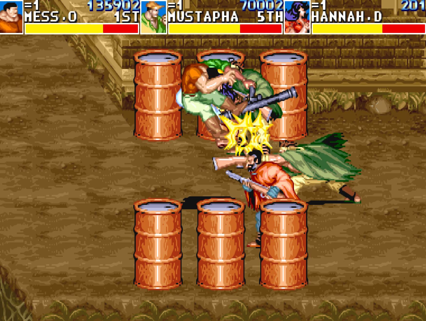 恐龙快打敌兵种类_快打旋风敌兵设计_恐龙快打街机版下载