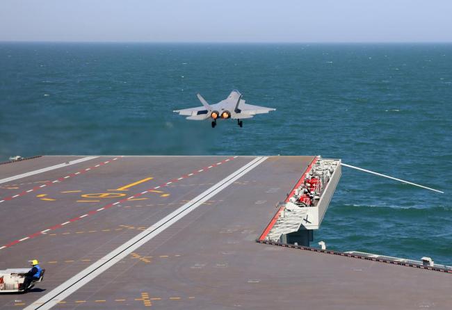 福建舰入列背后的中国大布局_中国福建舰战斗力对比_美国尼米兹号航母南海坠机